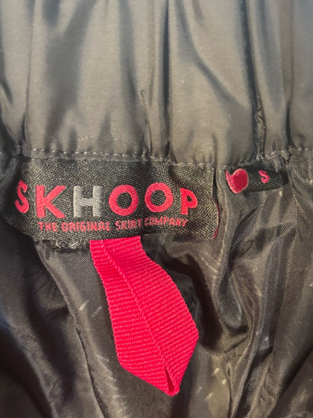 Ski-Doo Black Puffer Mini Skirt - Insulated Winter Style - Picture 4 of 8